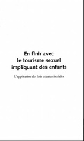 Cover: En finir avec le tourisme sexuel impliqu - Harmattan