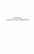 Cover: Hypnose: charcot face a bernheim - Harmattan