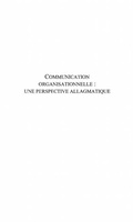 Cover: Communication organisationelle - Harmattan