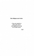 Cover: Mes afriques, Mes ivoires - Harmattan