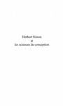 Cover: Herbert simon et les sciences de conception - Harmattan