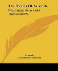 Enlarge image Cover: The Poetics Of Aristotle - Kessinger Publishing