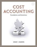 Cover: Cost Accounting : Foundations and Evolutions - CENGAGE Learning Custom Publishing