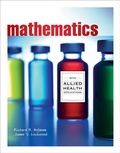 Cover: Mathematics with Allied Health Applications - Brooks/Cole