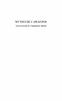 Cover: Mythes de l'Amazonie - Harmattan
