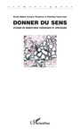 Cover: Donner du sens - Harmattan