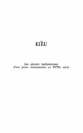 Cover: KIEU. - Harmattan