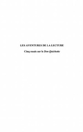 Cover: Les aventures de la lecture - Harmattan