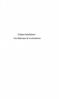 Cover: Culture bresilienne - Harmattan