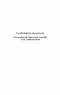 Cover: La dictature du succes - Harmattan