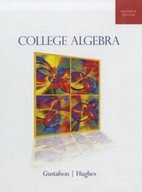 Enlarge image Cover: College Algebra - CENGAGE Learning Custom Publishing