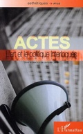 Cover: L'art et le politique interloques - Harmattan