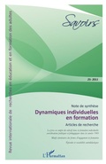 Cover: Dynamiques individuelles en formation - Editions L'Harmattan