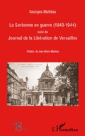 Cover: La Sorbonne en guerre (1940-1944) - Acteurs de la Science