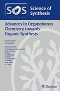 Cover: Science of Synthesis: Advances in Organoboron Chemistry towards Organic Synthesis - Thieme