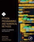 Cover: Python Programming and Numerical Methods - Academic Press