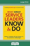 Cover: What Great Service Leaders Know and Do - READHOWYOUWANT