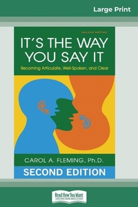 Enlarge image Cover: It's the Way You Say It - READHOWYOUWANT