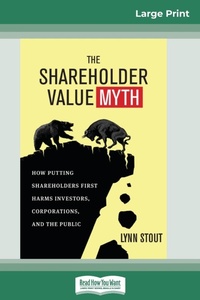 Abbildung von: The Shareholder Value Myth - READHOWYOUWANT