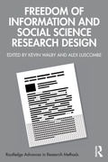 Cover: Freedom of Information and Social Science Research Design - Routledge
