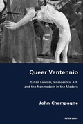 Cover: Queer Ventennio - Peter Lang Verlag