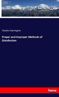 Cover: Proper and Improper Methods of Disinfection - Hansebooks