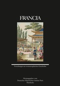 Cover: Francia, Band 46 - Jan Thorbecke Verlag