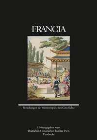 Abbildung von: Francia, Band 46 - Jan Thorbecke Verlag