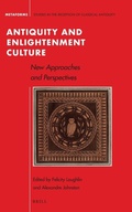 Cover: Antiquity and Enlightenment Culture - Brill