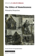 Cover: The Ethics of Homelessness: Philosophical Perspectives - Brill