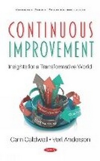Enlarge image Cover: Continuous Improvement - Nova Science Publishers Inc
