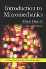 Cover: Introduction to Micromechanics - Nova Science Publishers Inc