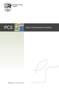 Cover: Post-Christendom Studies - Wipf & Stock Publishers