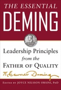 Cover: The Essential Deming: Leadership Principles from the Father of Quality - McGraw-Hill Education