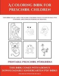 Cover: Printable Preschool Workbooks (A Coloring book for Preschool Children) - Simon Hildrew