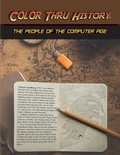 Cover: The People of the Computer Age - Learn & Color Books