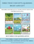 Cover: Best Books for Kindergarten (Direction concepts learning right and left) - Activity Books for Toddlers