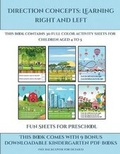 Cover: Fun Sheets for Preschool (Direction concepts learning right and left) - Activity Books for Toddlers