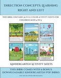 Cover: Kindergarten Activity Sheets (Direction concepts - left and right) - Activity Books for Toddlers
