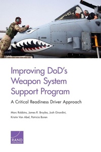 Enlarge image Cover: Improving DoD's Weapon System Support Program - RAND