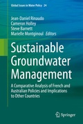 Cover: Sustainable Groundwater Management - Springer