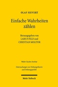 Bild: Einfache Wahrheiten z&auml;hlen - Mohr Siebeck