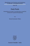 Cover: Dark Pools. - Duncker & Humblot