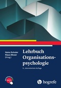 Cover: Lehrbuch Organisationspsychologie - Hogrefe