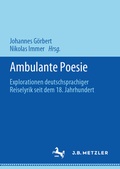 Cover: Ambulante Poesie - J.B. Metzler