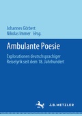 Cover: Ambulante Poesie - J.B. Metzler