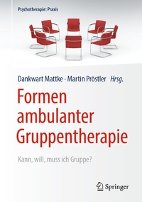 Abbildung von: Formen ambulanter Gruppentherapie - Springer