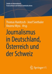 Abbildung von: Journalismus in Deutschland, Österreich und der Schweiz - Springer VS