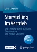 Cover: Storytelling im Vertrieb - Springer Gabler