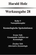 Cover: Kosmologische Spekulationen - Bochumer Universit&auml;tsverlag Westdeutscher Universit&auml;tsverlag